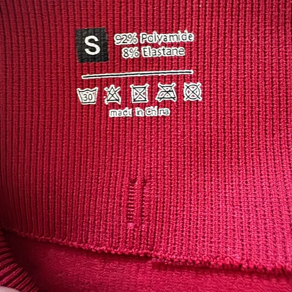 Amazon Essentials Red Ribbed Two-Piece Set - Picture 2 of 4